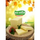 Has Gölem Süt Blok Kaşarı - 1 kg