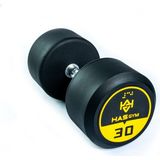 Has Gym 30 KG Kauçuk Kaplı Profesyonel Olimpik DUMBBELL ( Dambıl )