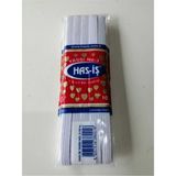 Has-İş Beyaz Bel Paça Don Lastiği Yassı Lastik 3 Numara En:1 cm Beyaz 10 Metre Don Bel Paça Lastik(Satıcı olarak Yüncü Dede Mağazasından Aldığınıza Emin Olunuz)