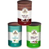 Has Kahve Has Muhteşem 3'lü Teneke 3*250 gr (Çikolatalı-Fındıklı-Menengiçli Türk Kahvesi) - 750 gr
