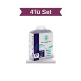 Has-Pet 4'Lü Set Haspet Yatak Koruyucu Örtü- Kedi Köpek Çiş Pedi 60X90 cm 10'lu
