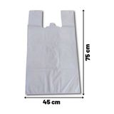 Has-pet Dayanıklı Taşıma Poşeti 45X75 cm Büyük Ebat Poşet 15 Adet