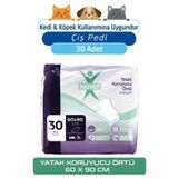 Has-Pet Haspet Yatak Koruyucu Örtü- Kedi Köpek Çiş Pedi 60x90 Cm 30'lu