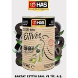 Has Premium Dilimlenmiş Siyah Zeytin 5/1 4 KG