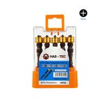 Has-Tec Çift Yönlü Mıknatıslı Bits Vidalama Ucu Seti 10’Lu (Ph2 X 65Mm)