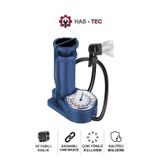 Has-Tec Mini Ayak Pompası | Basınç Göstergeli, Dayanıklı Sert Plastik Gövde