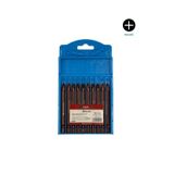 HAS-TEC S2 PH2 Bits Uç – 75 mm | 10'lu Yıldız Uç Seti – Vidalama İşlemlerinde Maksimum Dayanıklılık