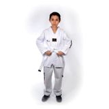 HAŞADO Taekwondo/Tekvando Acemi Elbise Kıyafeti Dobok Beyaz Yaka Dobok