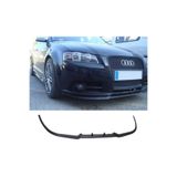 HasAkman Audi A3 S3 8P Ön Lip Mat Siyah Ön Tampon Lip 2008 - 2013