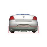HasAkman Fiat Linea Custom Arka Ek 2007 2008 2009 2010 2011 2012 Uyumlu Makyajsız Kasa Mat Siyah Plastik