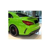 HasAkman Mercedes CLA W117 PSM Bagaj Üstü İthal Spoiler Parlak Siyah Plastik Spoyler 2013-2019