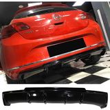 Hasakman Opel Astra J Hb Rieger Difüzör Parlak Siyah Plastik 2012 2013 2014 2015 Arka-Difizör-Bodykit-Ek