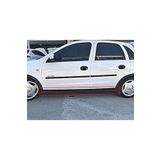HasAkman Opel Corsa C Yan Marşpiyel Seti Plastik Mat Siyah 2000 2001 2002 2003 2004 2005 2006 Uyumlu