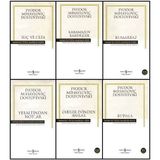 Hasan Ali Yücel Klasikleri : Suç ve Ceza - Karamazov Kardeşler - Kumarbaz - Yeraltından Notlar - Ölüler Evinden Anılar - Budala - Dostoyevski - 6 Kitap Set