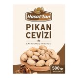HASATTAN CEVİZ PİKAN KABUKLU KAVRULMUŞ (PEKAN) 500gr vakumlu (vanilya ve Tuzlu )