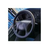 HASBAY Dikişli Direksiyon Kılıfı Damarlı Siyah Deri Siyah Dikişli Mercedes Tır Kamyon İçin DSDSDTK63110001