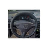 HASBAY DİKİŞLİ DİREKSİYON KILIFI SİYAH DERİ NOKTALI DERİ SİYAH DİKİŞLİ MERCEDES A140 İÇİN DDNDSD5MA4DY38