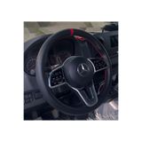 HASBAY DİKİŞLİ DİREKSİYON KILIFI SİYAH KIRMIZI YÜZÜK KIRMIZI DİKİŞLİ MERCEDES SPRİNTER YENİLER HASBAY1201262327