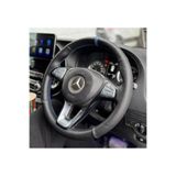HASBAY DİKİŞLİ DİREKSİYON KILIFI SİYAH / NOKTALI DERİ MAVİ YÜZÜK / DİKİŞ MERCEDES VİTO 456846968840fb0825