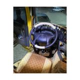 HASBAY DİKİŞLİ DİREKSİYON KILIFI SİYAH/BEJ DERİ SİYAH DİKİŞLİ MERCEDES İÇİN DDBJDSDMRCTK63110001