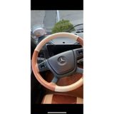 HASBAY DİKİŞLİ DİREKSİYON KILIFI TABA/BEJ DERİ BEJ DİKİŞLİ MERCEDES TIR KAMYON İÇİN HIZLI KARGO TBJDBJDTKMRCDS11640001