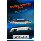 HasbeeParts Hyundai tucson ön arka tampon koruması difüzör 2015 - 2017 arası modellere uyumlu (2.model)