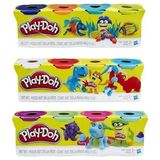 Hasbro 4 Renk Oyun Hamuru 448GR x 3 Paket