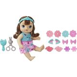 Hasbro E5242 Baby Alive Kumral Bebeğimle Saç Tasarımı