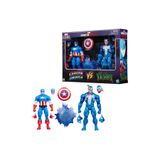 Hasbro Marvel Legends Gamerverse Captain America vs Venom (Retro Video Game) İkili Aksiyon Figür Seti