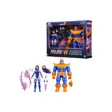 Hasbro Marvel Legends Gamerverse Psylocke vs Thanos (Retro Video Game) İkili Aksiyon Figür Seti