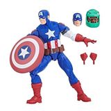 Hasbro Marvel Legends Series Ultimate Captain America Aksiyon Figürü, The Avengers Classic Comics
