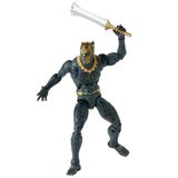Hasbro Marvel Legends Serisi Black Panther Legacy Collection Killmonger, 15 cm büyüklüğünde aksiyon figürü, 5 aksesuar ile koleksiyon için