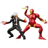 Hasbro Marvel Legends Serisi Demir Adam (Extremis) ve Marvel's Mandarin İkili Aksiyon Figür Seti, Avengers Comics
