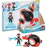 Hasbro Marvel Spidey and His Amazing Friends Water Webs Miles Morales & Spin Dolphin Figür Seti