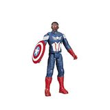 Hasbro Marvel Titan Hero Serisi Captain America Brave New World Aksiyon Figür Oyuncak