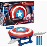 Hasbro Nerf Marvel Captain America Brave New World Skyshot Dart Atıcı - Mavi