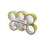 Hasbros HBR-0231 Koli Bantı 45MMX40MT Bandı Şeffaf Akrilik Yapışkan - 6'li Paket