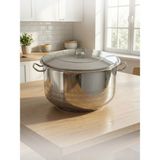 Hascevher Gastro 30 x 20 cm Derin Tencere Çelik Kaplamalı 14 Lt Inox Malzeme ile Şık Tasarım - 30 x 20 cm