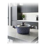 Hascevher Stoneco 20x10 cm İndiksiyonlu Tencere