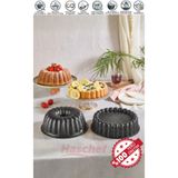 HASCHEF Safir Döküm Yapışmaz Granit Kaplama İkili Kek - Tart Kalıbı