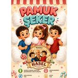 Hasel Şekerleme Hasel Doğal Pamuk Şeker 400 ml Bardak (%100 Pancar Şekeri) Gıda Boyası-Katkı-Tatlandırıcı Renklendirici Yok. - 30 Adet