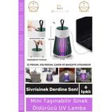 #Haşereöldürücü Mini Taşınabilir Sinek Uv Işık Usb Sessiz Kamp Bahçe Balkon Sivrisinek Haşere Öldürücü Lamba