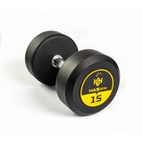 Hasgym 15 Kg Kauçuk Kaplı Profesyonel Olimpik Dumbbell Dambıl