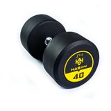 HASGYM 40 KG Kauçuk Kaplı Profesyonel Olimpik DUMBBELL ( Dambıl )