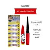 Haşimi Arap Stick Göz Sürmesi Kajal Asansörlü Siyah Göz Sürmesi Kohl Siyah Ruj Şeklinde Göz Sürmesi 1 adet