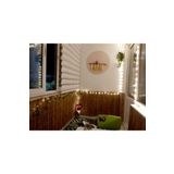 Hasır Dünyam 1 Metre X 3 Metre Kamış Hasır Balkon Çiti Bahçe Çiti Doğal Çit Gölgelik