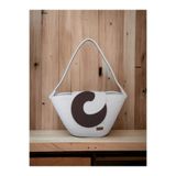 Hasır günlük omuz çantası el emeği handmade tasarım moda tarz Yükseklik 25 cm OZLEM1037