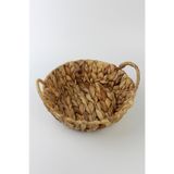 Hasır Rattan Ekmeklik Ekmek Sepeti Yuvarlak 23cm