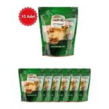 Haşiroğlu Doğal Tarhana Cips 225 gr x 10 Paket | Katkısız & Fırınlanmış