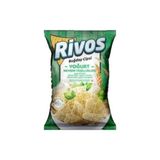 Haşiroğlu Rivos Yoğurtlu Buğday Cipsi (Mevsim Yeşillikleri) 56 gr*24 Adet